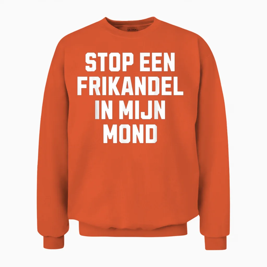 Niederländischer Königstag Funny Dutch Kings Day King's Day Unisex Sweatshirt in Orange