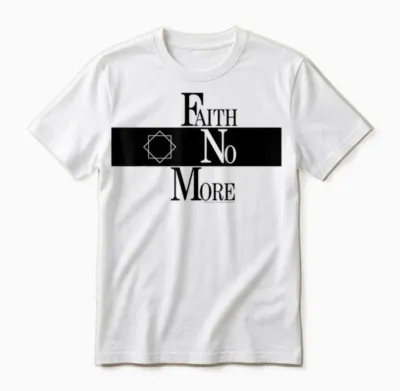 Official Faith No More Og Star Alternative Metal Vintage Unisex T-Shirt - White
