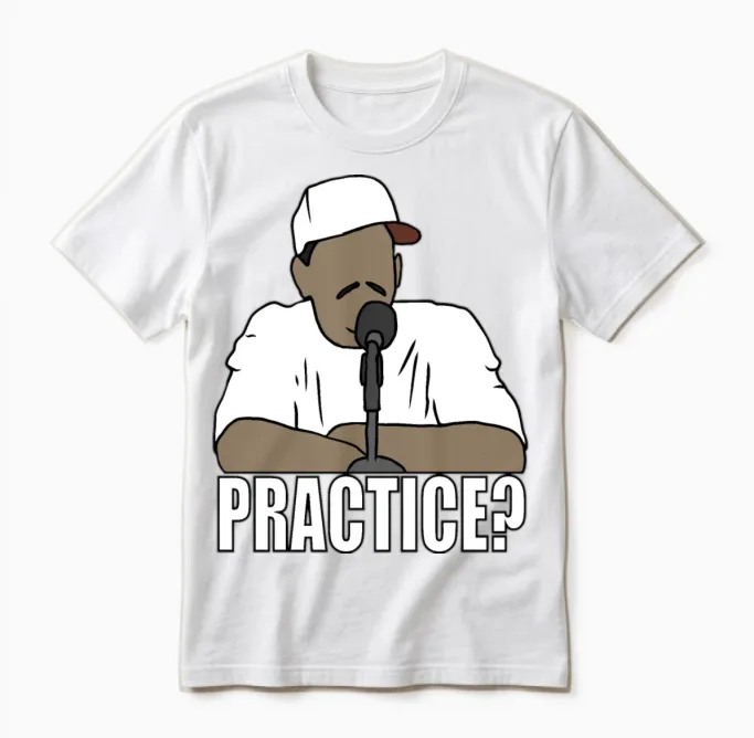 Allen Iverson Practice Unisex T-Shirt - White