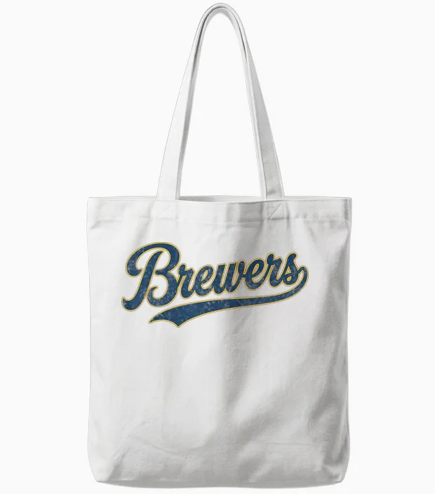 Brewers Name Retro Vintage Gift for Men Women Boy Girl Tote Bags in White