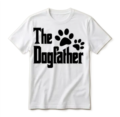 The Dog Father Unisex T-Shirt - White