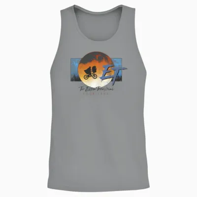 E.t. the Extra-Terrestrial Tour 1982 Unisex Tank Top - Sport Grey