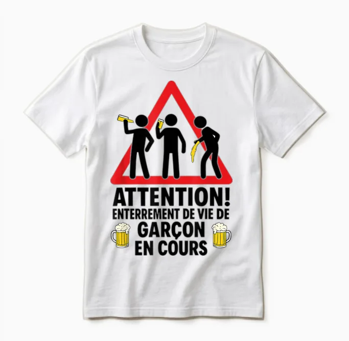 Bachelor Party Funny Team Evg Married Unisex T-Shirt in White