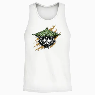 Kung Fu Master Unisex Tank Top - White
