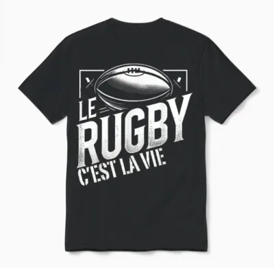 Rugby Player Rugbyman Humour Rugby Unisex T-Shirt - Black
