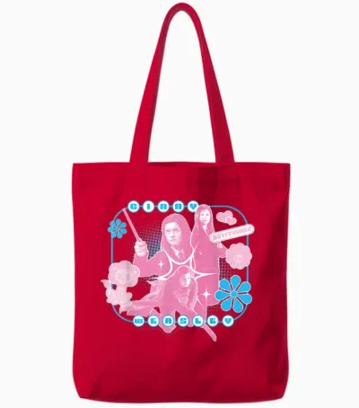 Harry Potter 2025 Ginny Weasley Gryffindor Tote Bags - Red