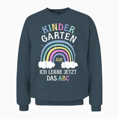 Kindergarten Ade Kita Abgänger 2026 Kindergarten Abschluss Unisex Sweatshirt - Dark Heather