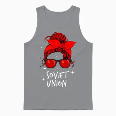 Soviet Union Unisex Tank Top - Sport Grey