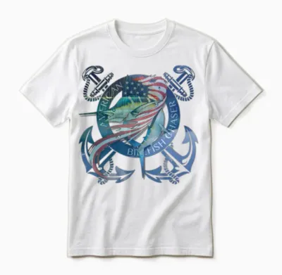 American Billfish Unisex T-Shirt - White