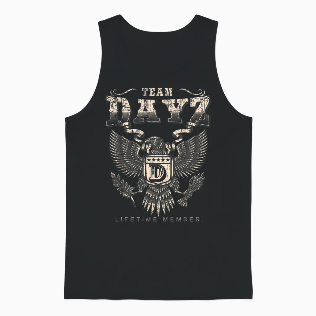 Team Dayz Lifetime-Mitglied - Dayz Name Unisex Tank Top in Black