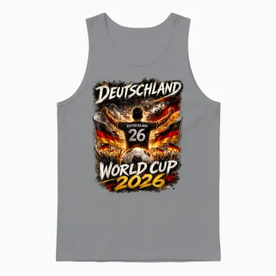 Fußball - Wm World Cup 2026 Deutschland Unisex Tank Top - Sport Grey