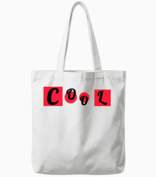 Cool Tote Bags in White