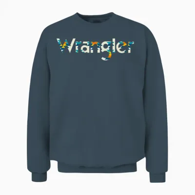 Vintage Cow Wrangler Western Cow Ull Cow Unisex Sweatshirt - Dark Heather