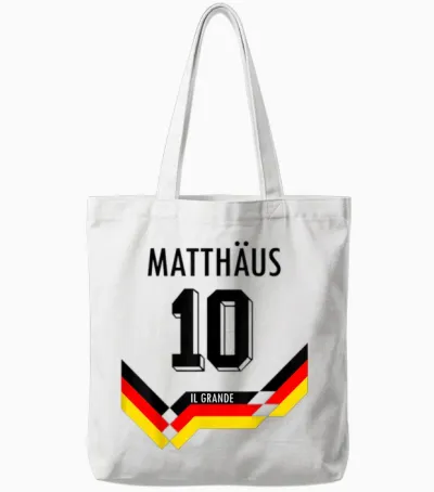 Matthäus #10 Deutschland Fußball Fans Tote Bags - White