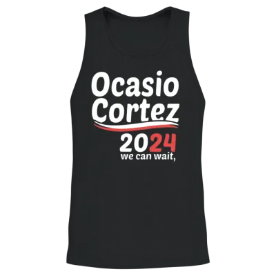 Ocasio Cortez 2024 Unisex Tank Top - Black