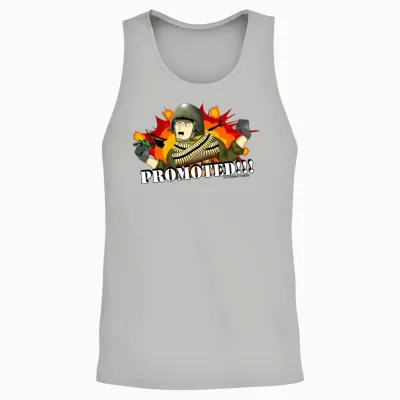 Promoted! Hank & Jed Unisex Tank Top - Ash