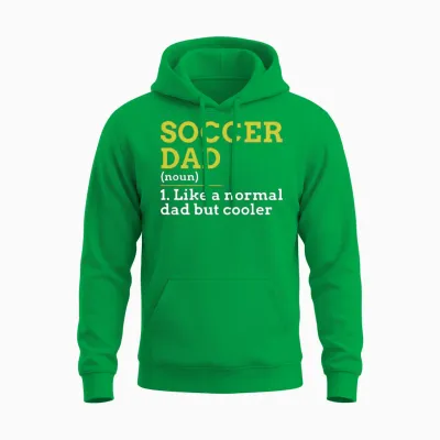 Soccer Dad Unisex Hoodie - Irish Green