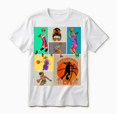 Women's Basketball - Girls Sport Lovers Unisex T-Shirt - White