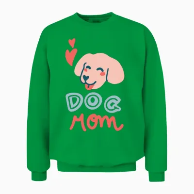 Dog Mom Unisex Sweatshirt - Irish Green