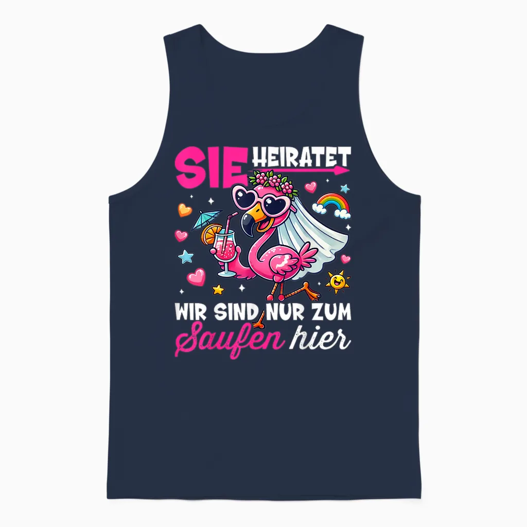 Stag Party Women's T-Shirt Hen Night Hen Party Women's T-Shirt, Black, S Unisex Tank Top in Navy