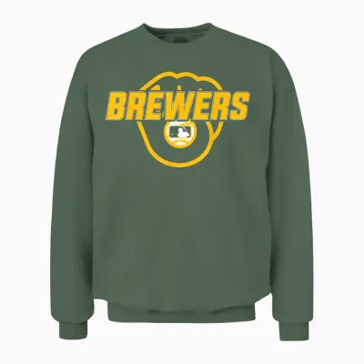 Vintage Brewers Retro Classic Gifts for Men Women Unisex Sweatshirt - Military Green