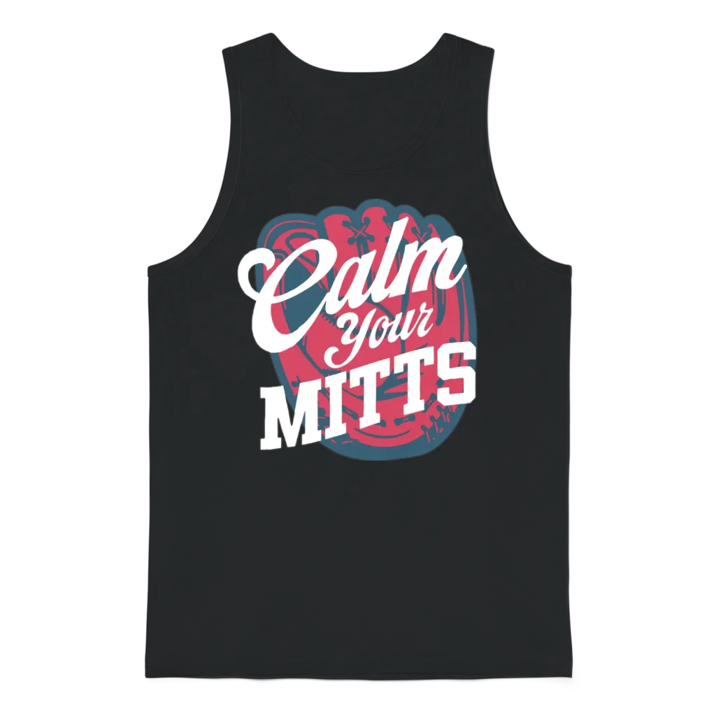 Calm Your Mitts Unisex Tank Top - Black