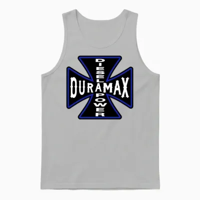 Chevy Duramax Diesel Power Unisex Tank Top - Ash
