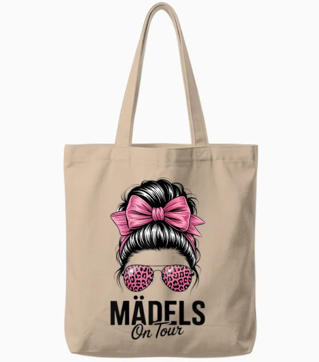 Girls on Tour Girls' Excursion Holiday Mallorca Tote Bags in Natural