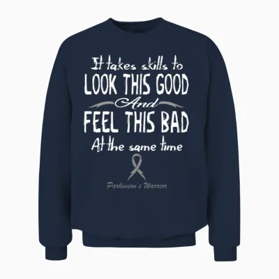 Parkinson's Awareness Unisex Sweatshirt - Navy