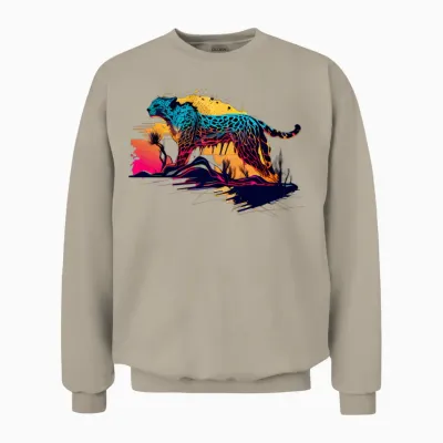 Guépard Unisex Sweatshirt - Sand