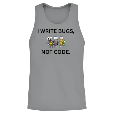 Coding Humor Unisex Tank Top - Sport Grey