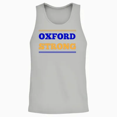 Oxford Strong Unisex Tank Top - Ash