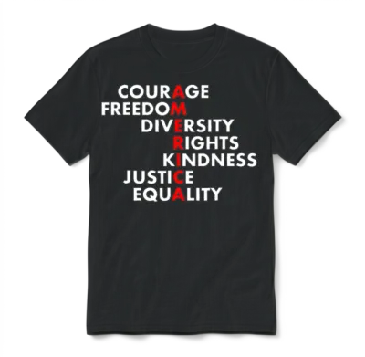 Anti Trump Shirt Resist T Shirt Political T Shirts Unisex T-Shirt - Black