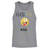 Funny Goofy Ahh Unisex Tank Top - Sport Grey – 2