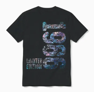 40th Birthday Man Woman 40 Years 1986 Funny Gift Unisex T-Shirt - Black
