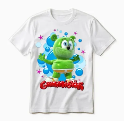 Gummibär Bubbles Unisex T-Shirt - White