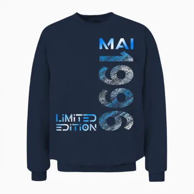 Limited Edition Mai 1996 Mann Frau 30. Geburtstag Unisex Sweatshirt - Navy