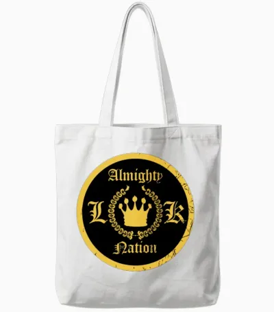 Almighty Lk Nation Latin Kingsgift Tote Bags - White