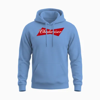Retro Chud-Weiser Funny Meme for Chud Unisex Hoodie - Carolina Blue