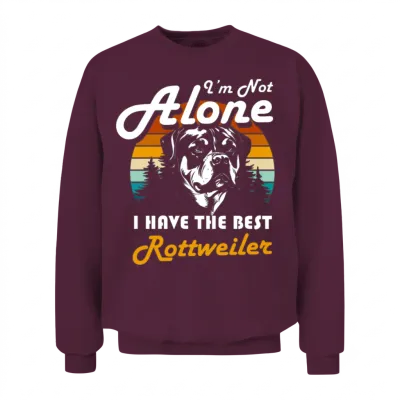 Fighting Dog Dog Lover Mistress Service Dog Unisex Sweatshirt - Maroon
