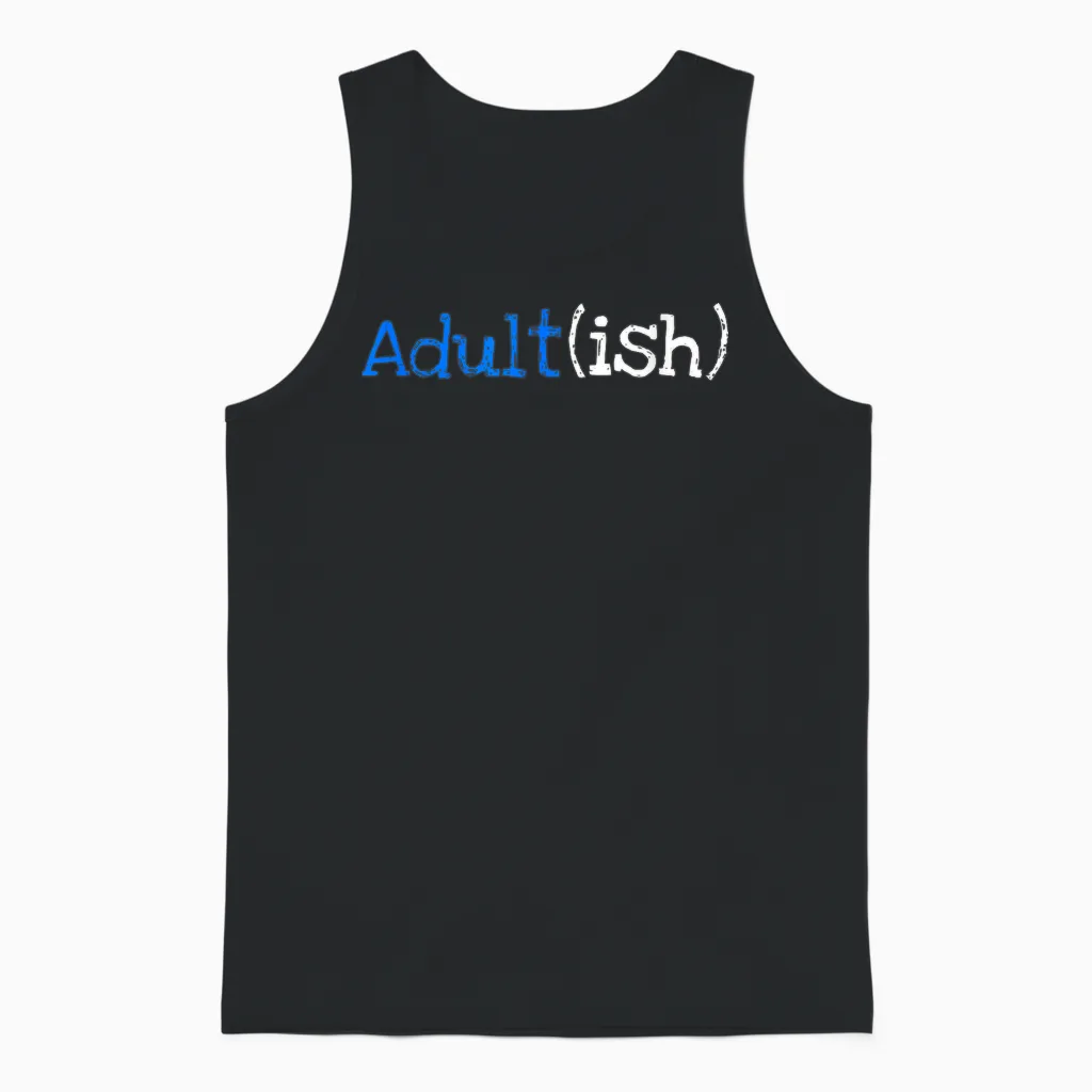 18 Year Old 18th Birthday Party Gift Idea Present Boys Unisex Tank Top in Black