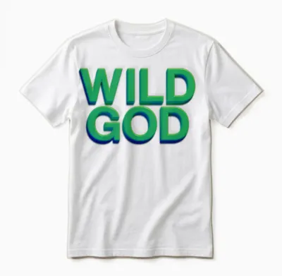 Nick Cave and the Bad Seeds - Green Wild God Unisex T-Shirt - White