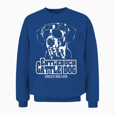 Entlebuch Cattle Dog Coolest Dog Ever Dog Mom Unisex Sweatshirt - Royal