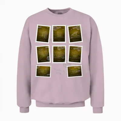 Merveilles D'alula T-Shirt Haut De Gamme Unisex Sweatshirt - Light Pink