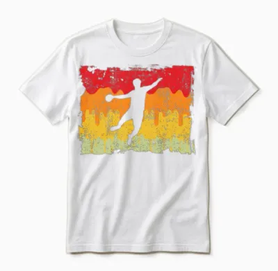 Handball Retro Unisex T-Shirt - White