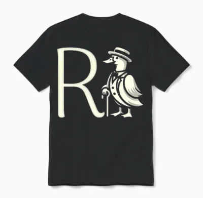 Rente R Ente Lustig Für Rentner Renteneintritt Opa Rentnerin Unisex T-Shirt - Black