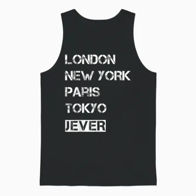 Meine Heimat Jever! Geburtsort & Heimatliebe Jever Unisex Tank Top - Black