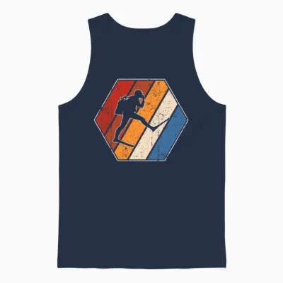 Dive Retro Unisex Tank Top - Navy