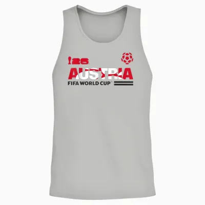 Fifa World Cup26 Qualifier österreich Unisex Tank Top - Ash