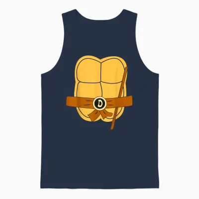Donatello Easy Halloween Costume Unisex Tank Top - Navy